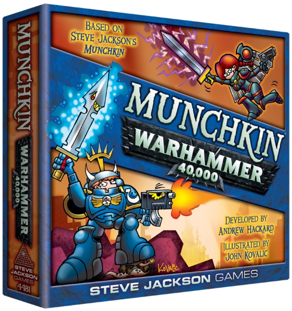 Steve Jackson Games Munchkin Warhammer 40.000 - Bordspel - Engels