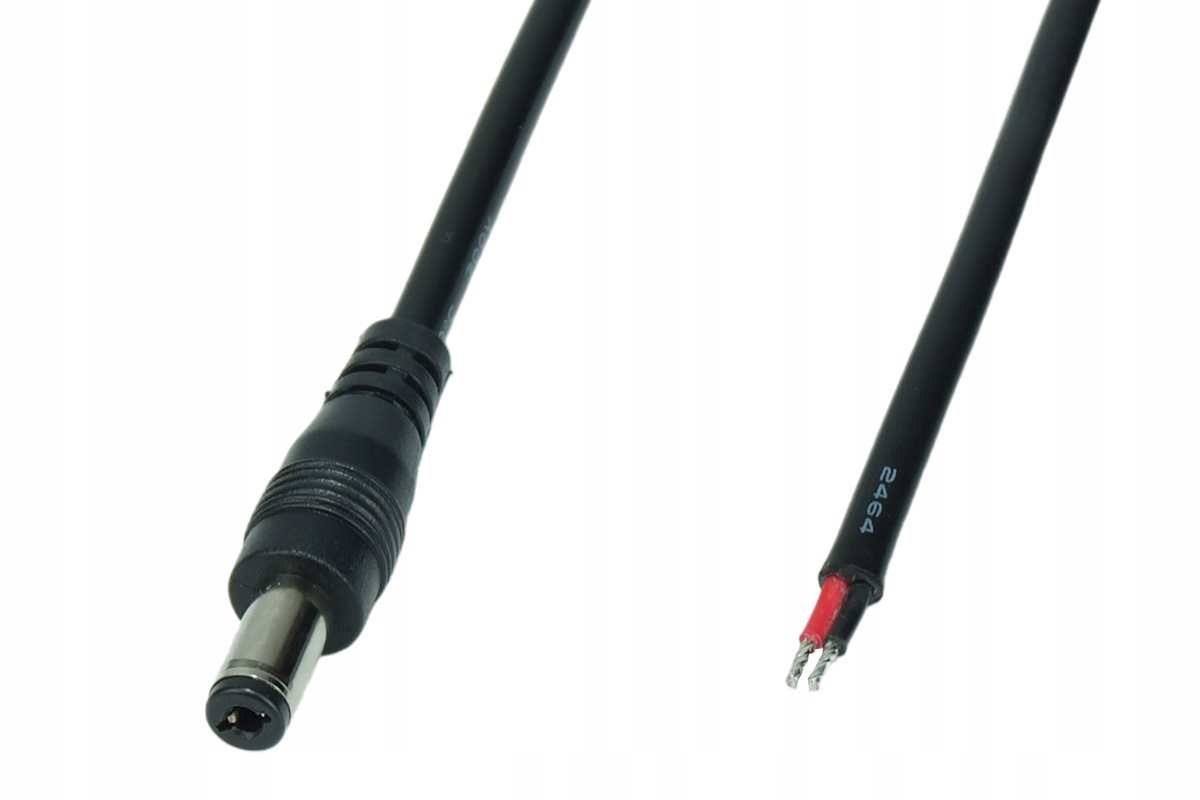 POS DC-voedingskabel 2,5/5,5 mm, 3 m, YTLYp0,5