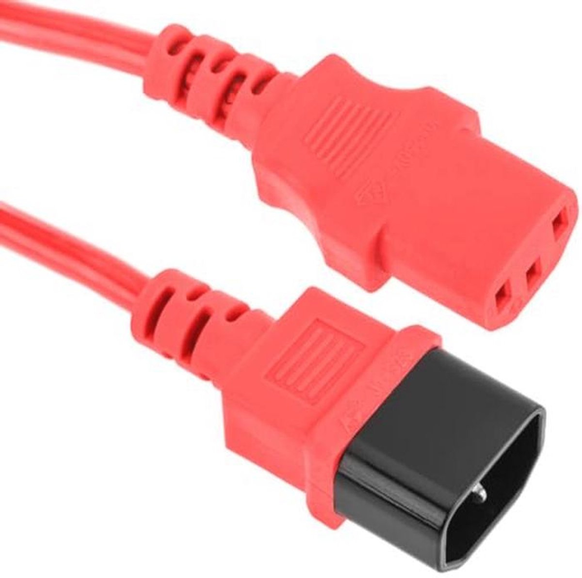 Koelapparaatkabel verlenging 3 meter - Robuust netsnoer C13 naar C14