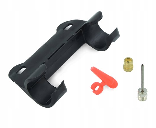 Compacte Fietspomp met Framehouder en Naalden voor Ballen — afbeelding 4