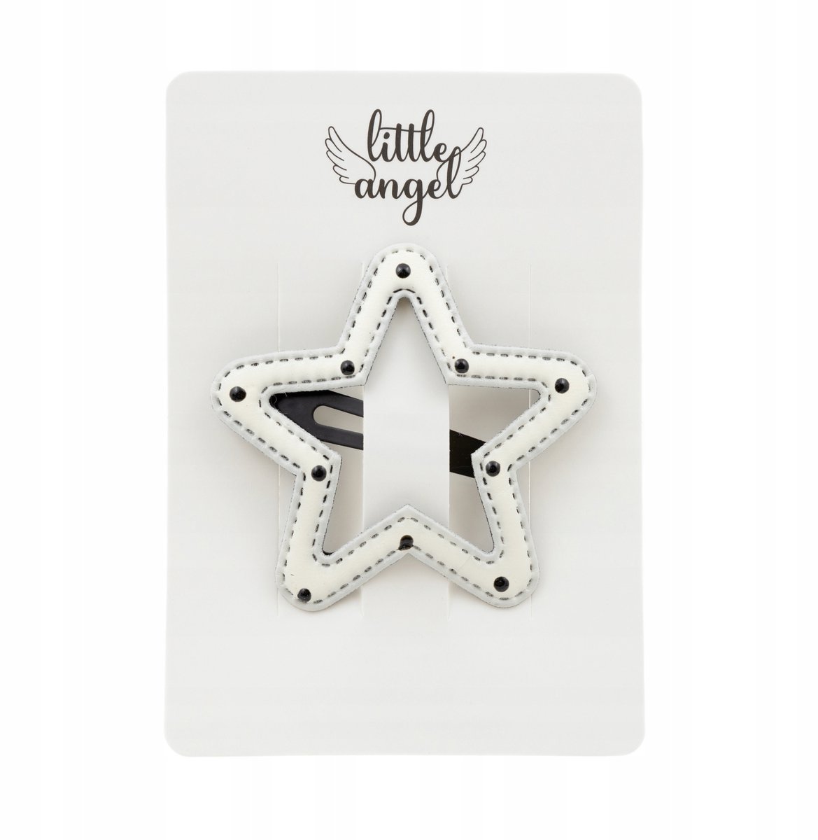 Elegante Witte Ster Haarclip - Stijlvolle accessoire