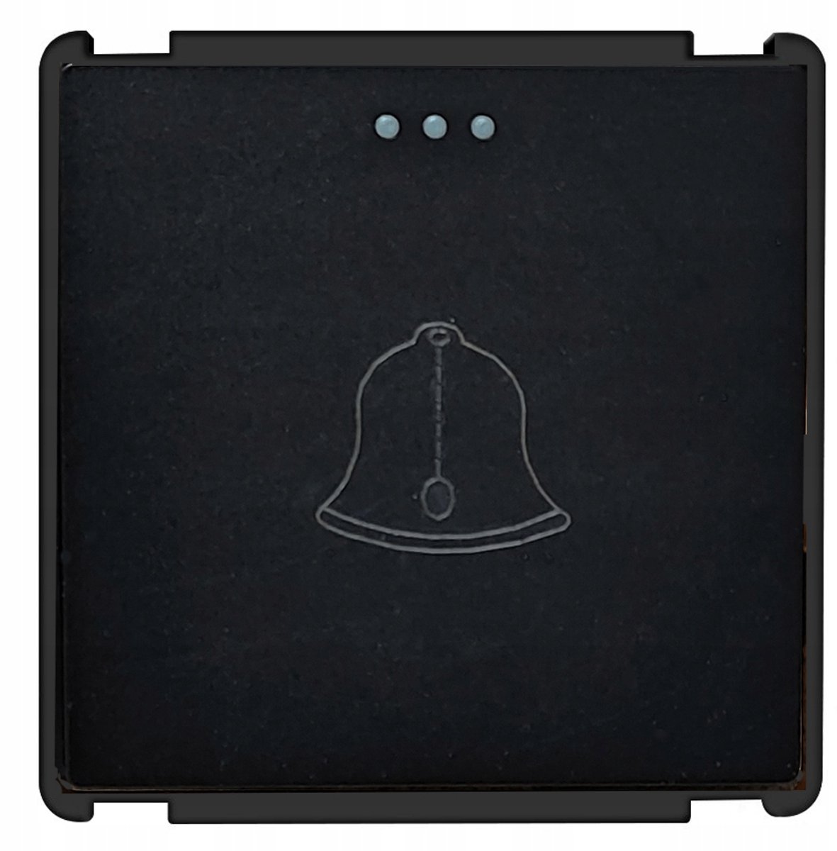 RTX Mechanische Drukknop Deurbel Inzet Zwart - SmartHome