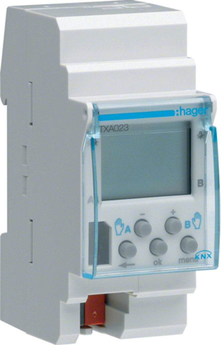 Hager TXA023, IP20, 0 - 45 °C, 1 stuk(s)