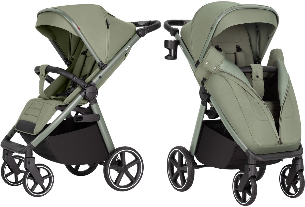 Carrello Bravo SL De Luxe Kinderwagen 2025 - Mozaïek Groen