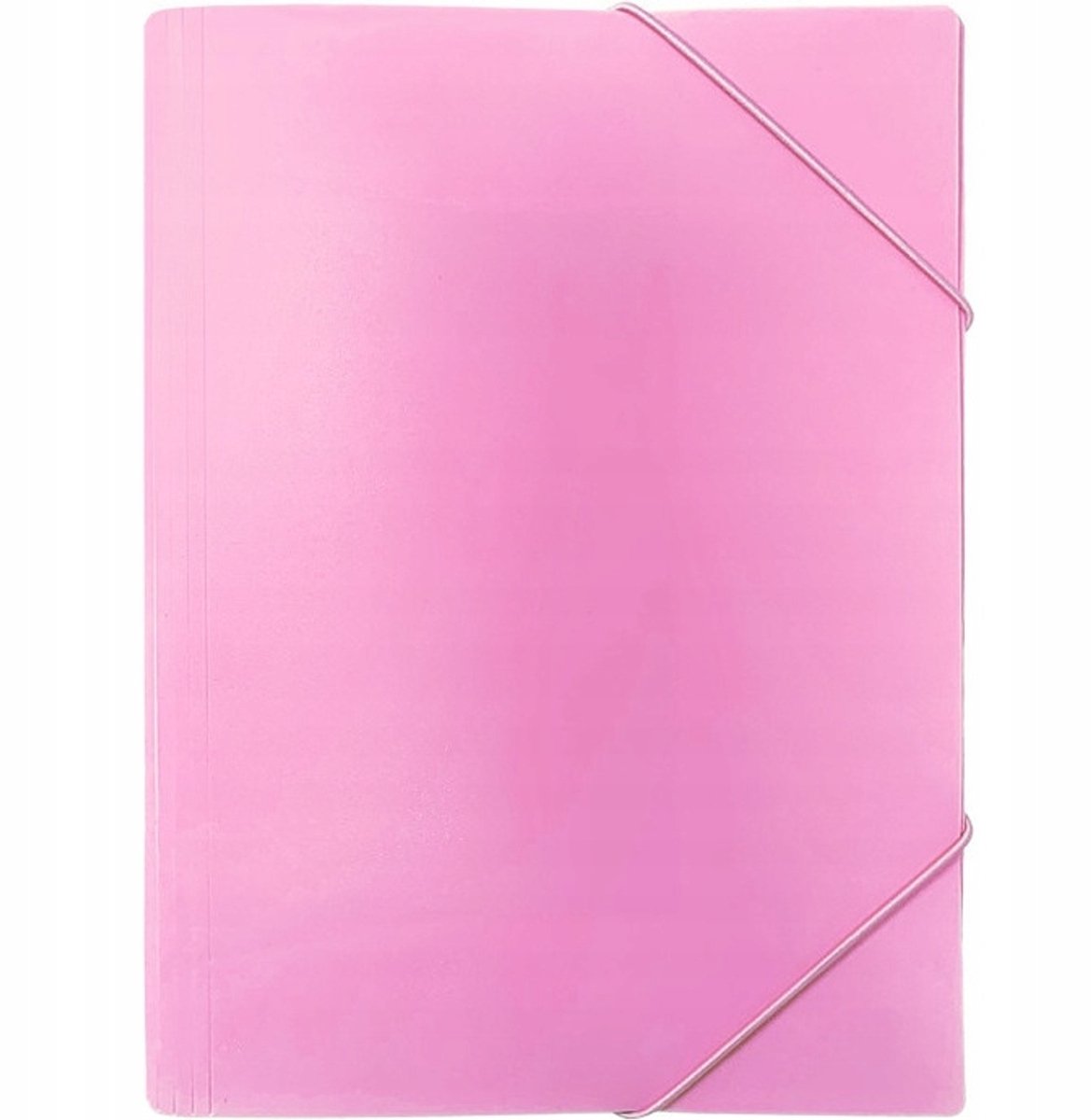 Biurfol A4 Documentenmap met Elastiek - Pastel Roze