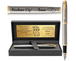 Parker IM Vulpen Verguld met gratis gravure - Perfect Cadeau