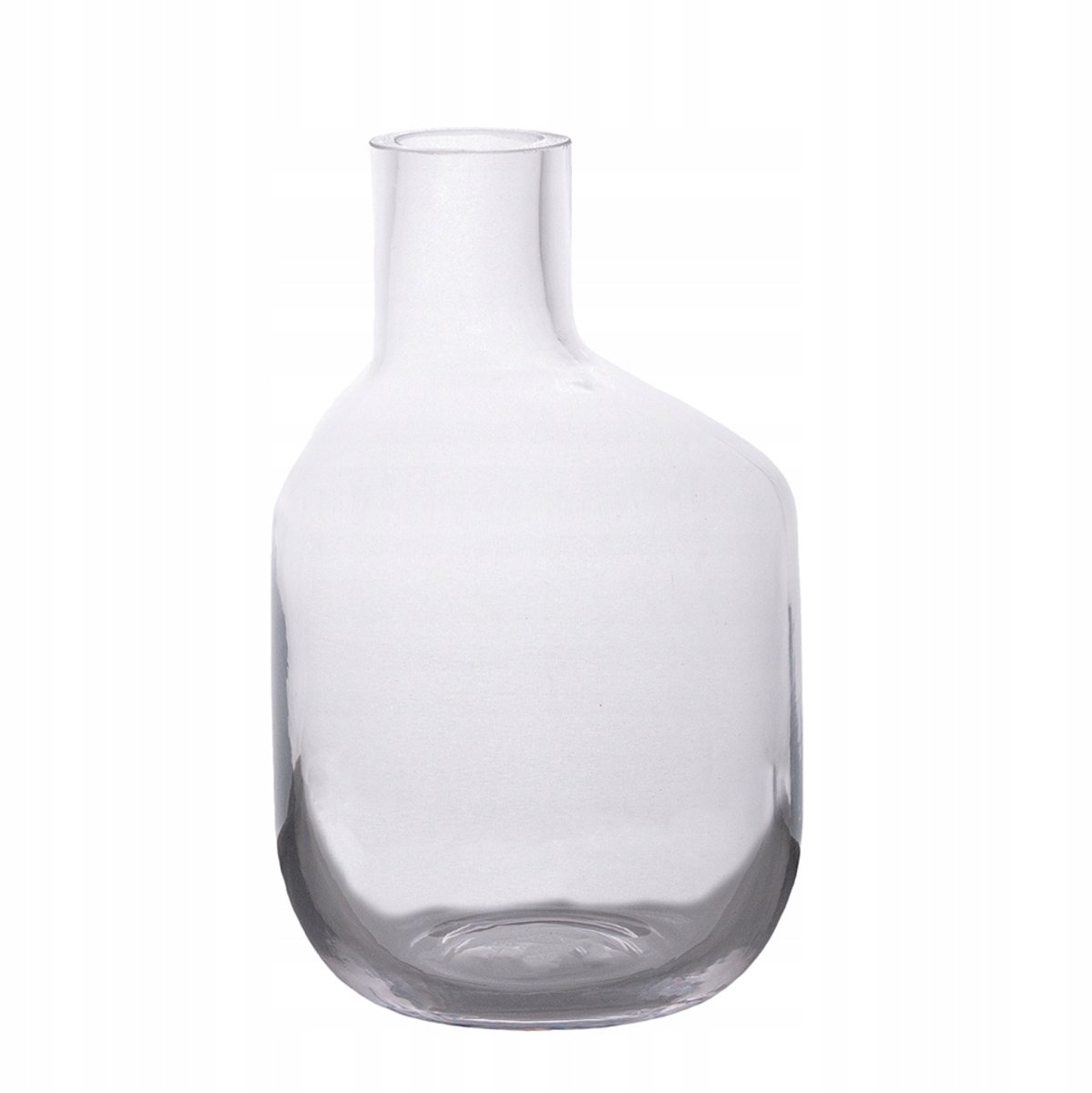 Transparante Glazen Vaas - Stijlvolle Decoratie, 20cm Hoog