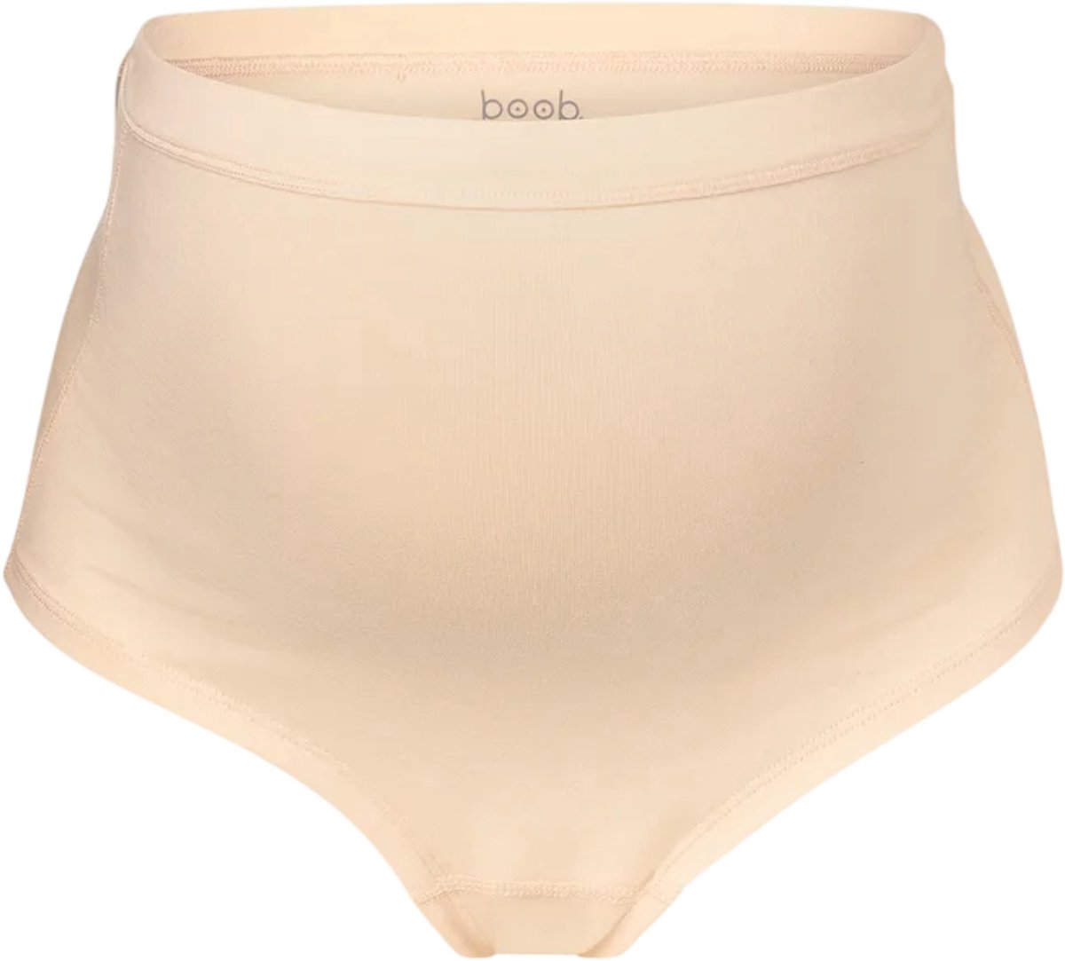 Boob Design Essential Zwangerschapsslip met Hoge Taille – Biokatoen – Beige – Maat M