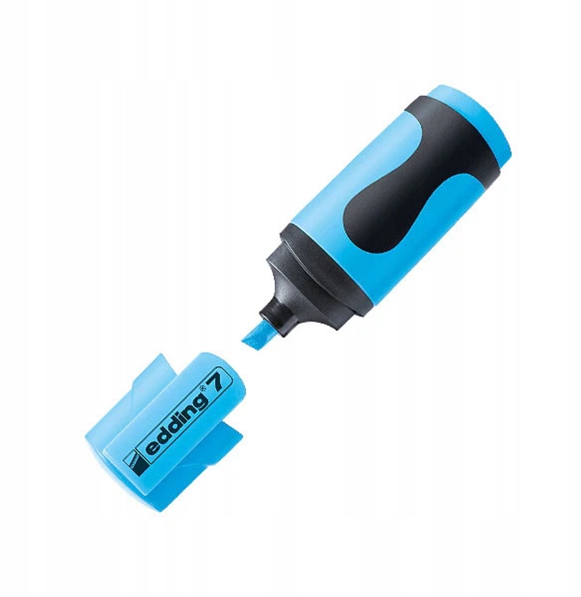 Edding 7 Mini Markeerstift Blauw, 1-3 mm, Schuin