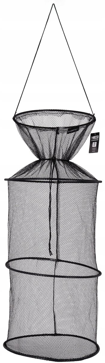 Neco Visnet met 4 Ringen - 90x35cm — afbeelding 4