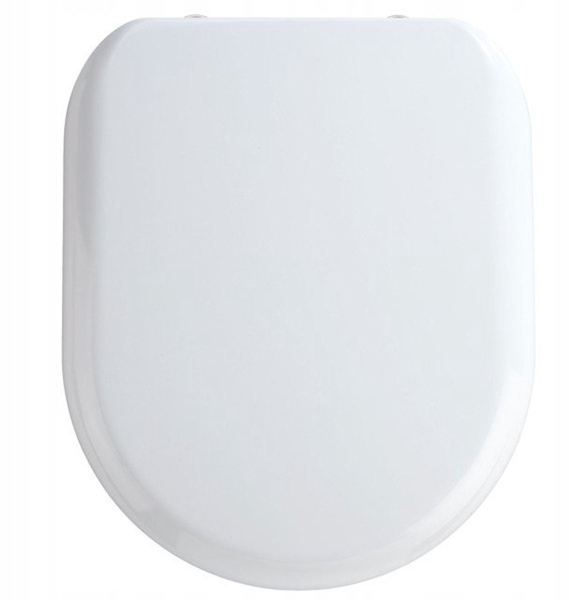 Wenko Santana Duroplast Toiletzitting - Wit, Soft Close, Inox Scharnieren