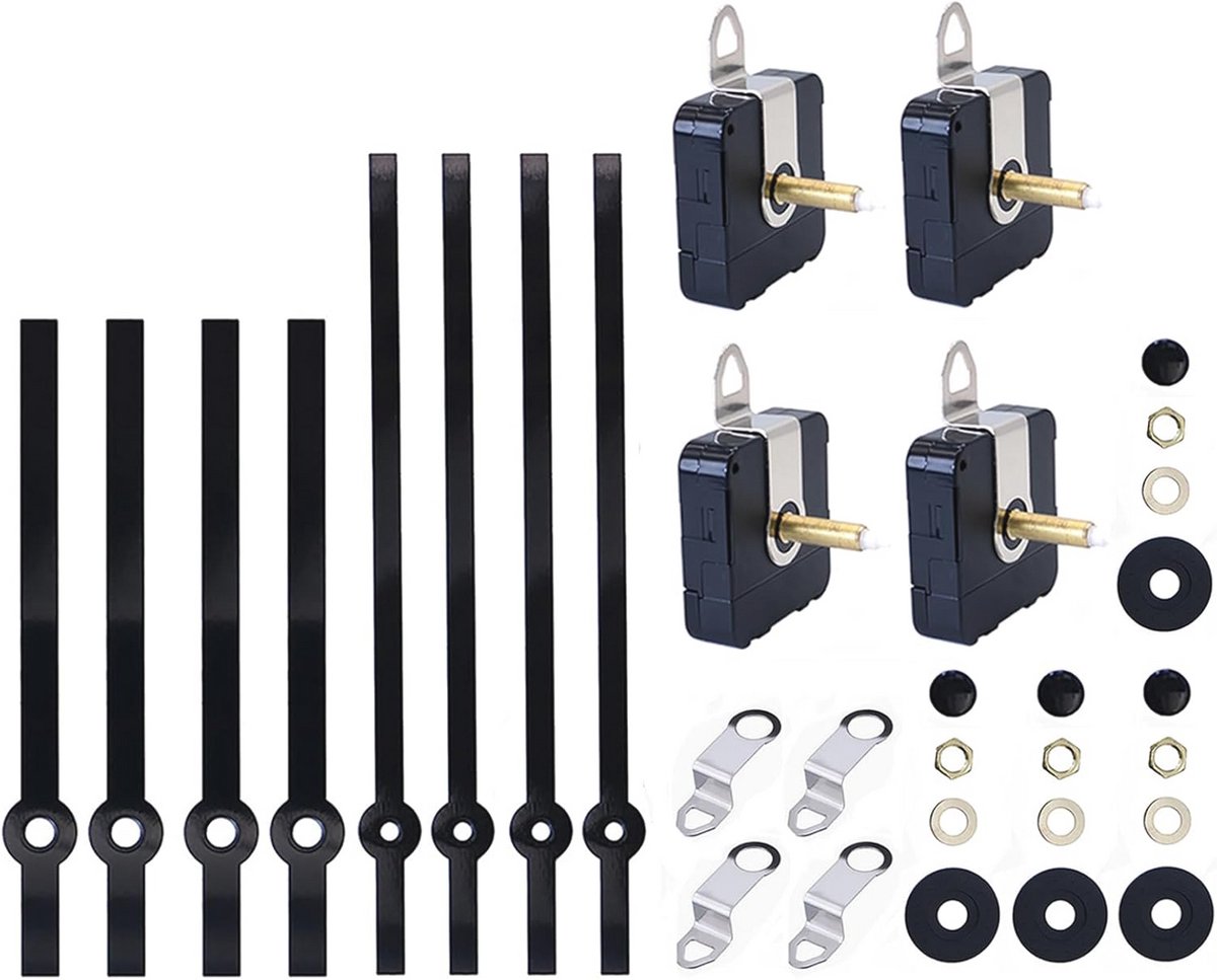 Stille Quartz Klok Beweging Voor Wandklok Reparatie - Batterij Aangedreven Mechanisme