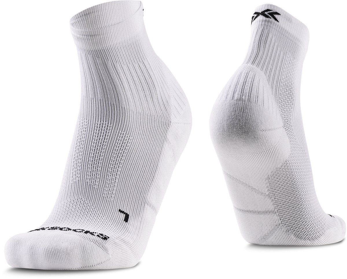 X-Socks Core Sport Ankle Sokken Arctic /Opal 42-44 Poolwit/opaalzwart