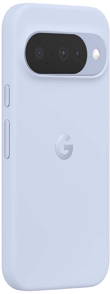 Google, Hoesje voor Pixel 10 / Pixel 10 Pro van flexibel siliconen, ecologisch ontwerp, Beige