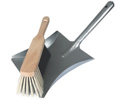 Metaal Stoffer en Blik - Efficiënt Schoonmaken voor Huis en Werkplaats