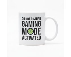 Do Not Disturb Gaming Mode Activated Mok – Gamer Cadeau Beker – Grappige Gaming Koffiemok 330 ml