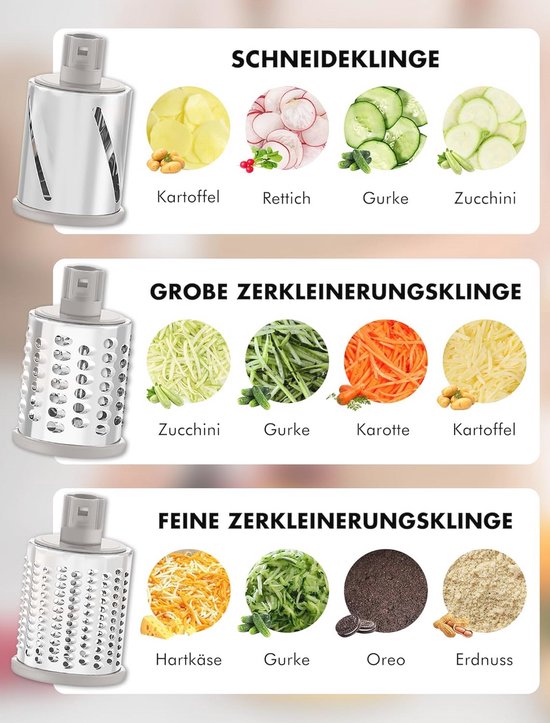 Kitchen Royal Mandoline en Groentesnijder voor Eenvoudig Koken Kitchen Royal Mandoline en Groentesnijder voor Eenvoudig Koken