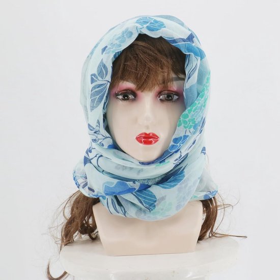 FRCOLOR Driehoekige Sjaals 4 Stuks Bloemen Hoofddeksels Voor Vrouwen Bandanas Voor Vrouwen Haar Sjaal Elastisch