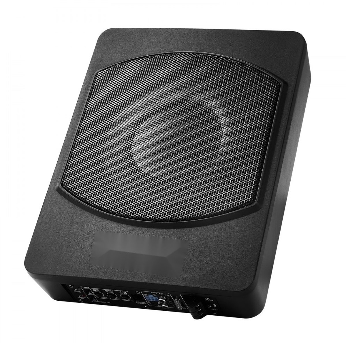 Onder de Stoel Auto Subwoofer - Actieve 25,4 cm Subwoofer - 240 W - Ingebouwde Versterker - Hoog/Laag Niveau Ingangen - Bedrade Bas/Volumeregeling - Platte Behuizing – foto 7