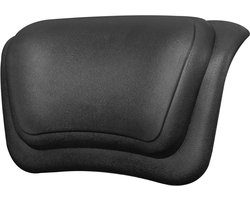 Badkussen Voor in Bad - Badkussen Met Zuignappen - Ergonomisch 3D Badkussen - Geschikt Voor in Bad En Jacuzzi - Zwart