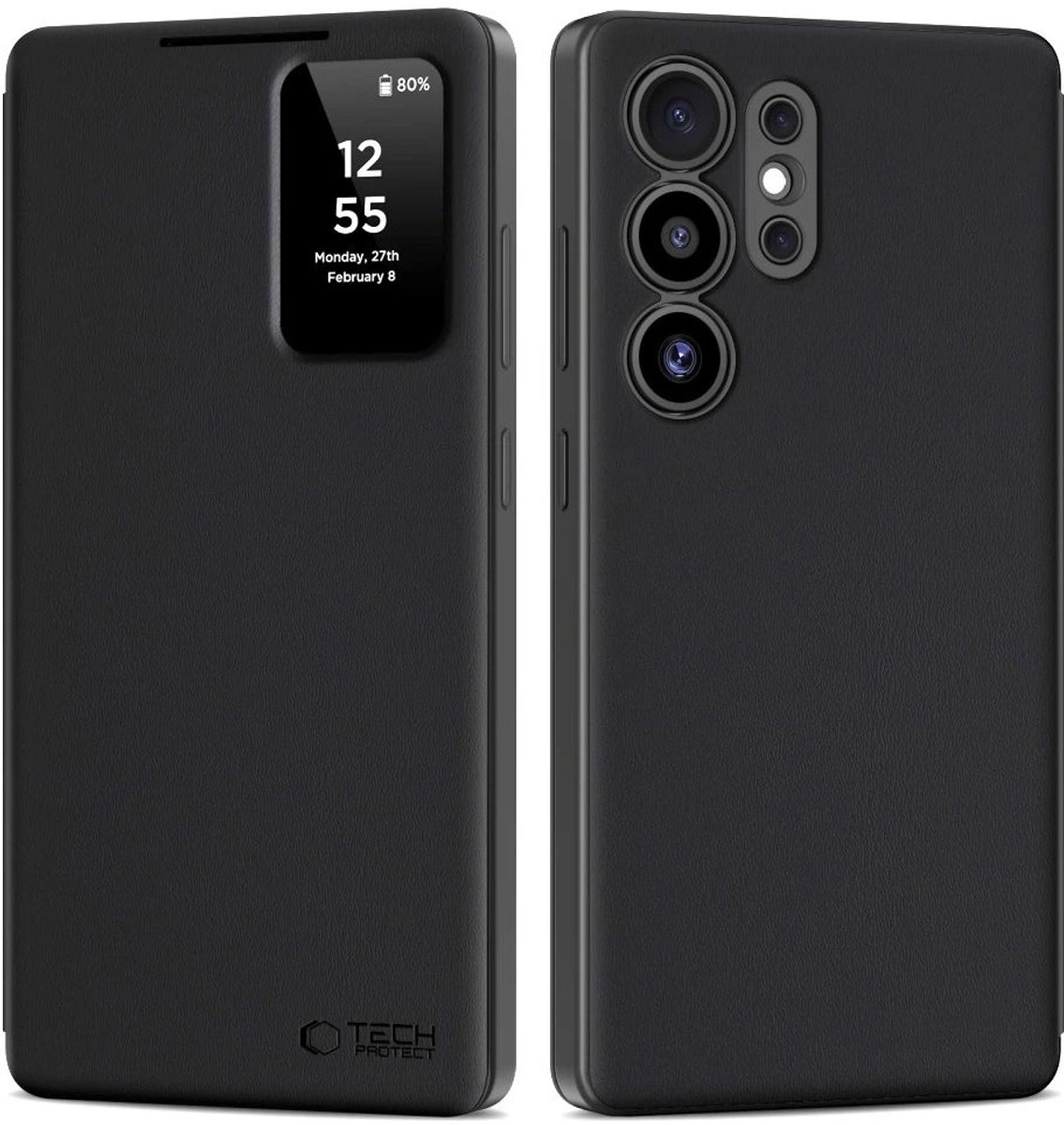 Tech-Protect Smart Wallet Case Voor Samsung Galaxy S25 Ultra Beschermend