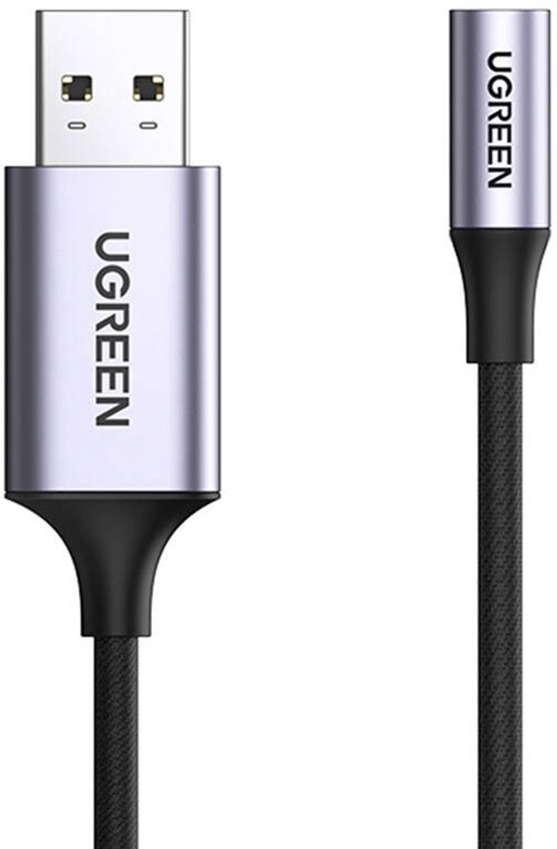 Ugreen Audio Adapter Usb Naar Mini Jack 3.5Mm Aux Voor Laptop
