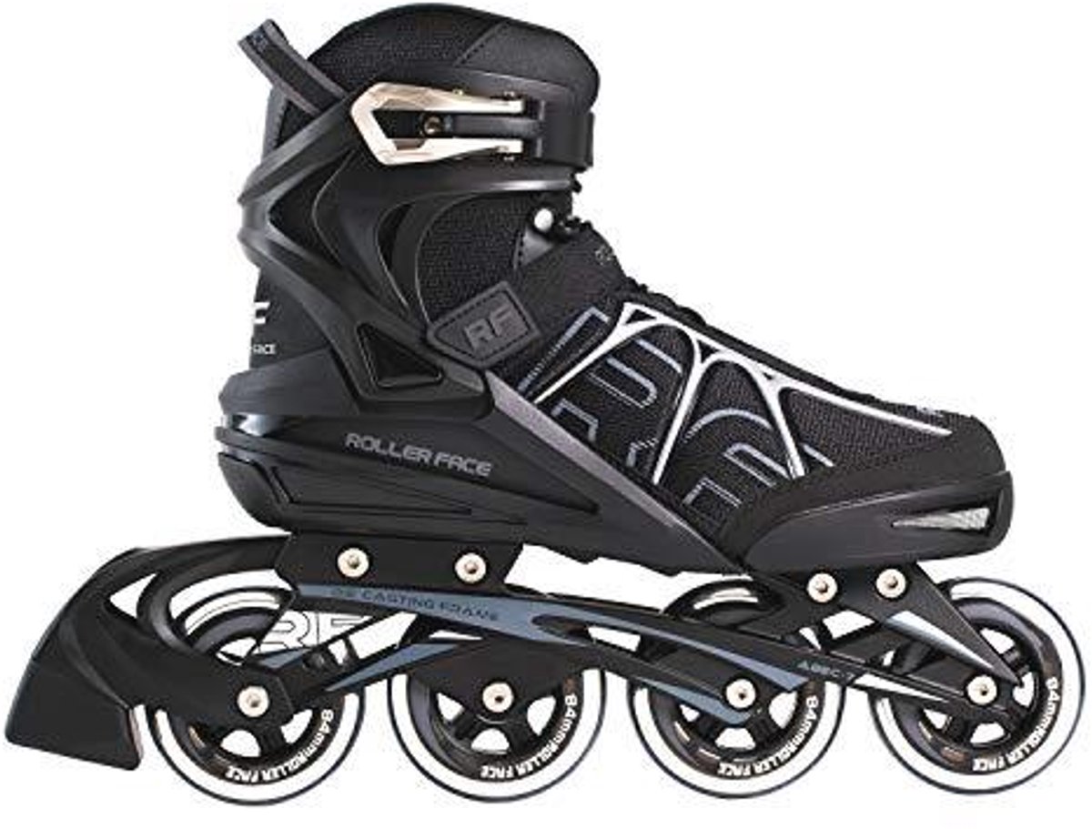 Inline Fitness Skates voor Heren en Dames - Premium Black
