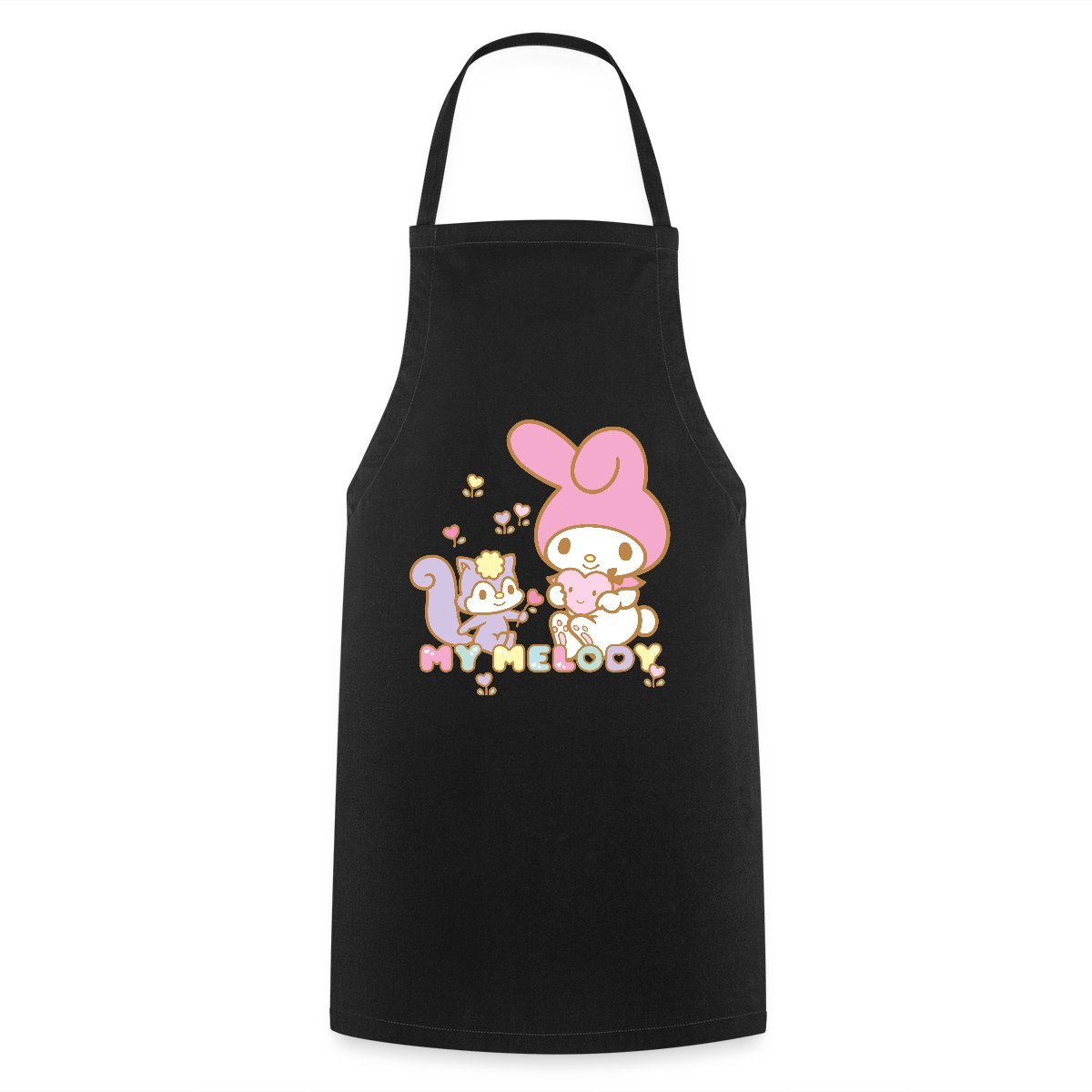 My Melody Plukt Hartbloemen Met Risu Keukenschort