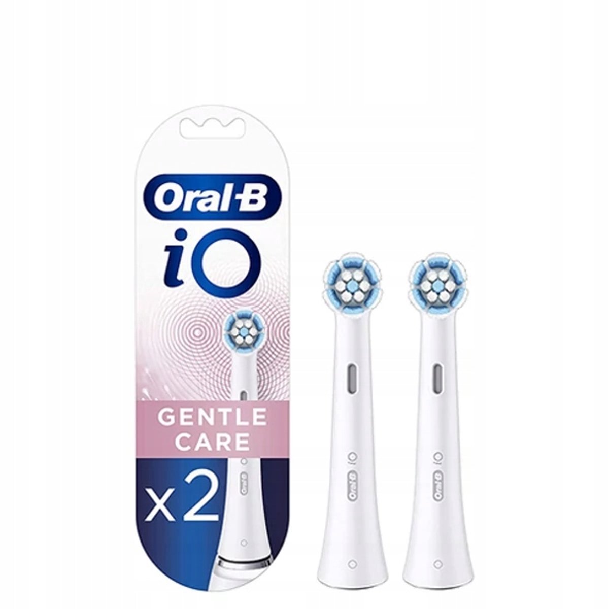 2x Oral-B iO Gentle Care Opzetborstels Wit - Zacht & Effectief