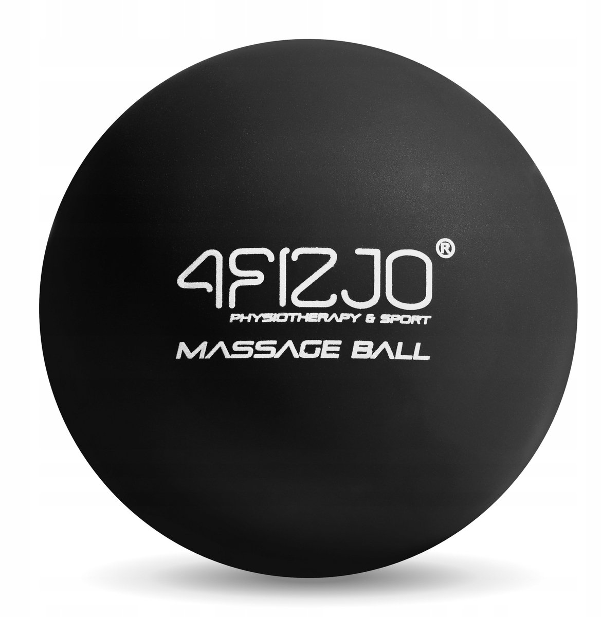 Massagebal Lacrosse 4FIZJO - Harde rubberen bal voor Spierontspanning