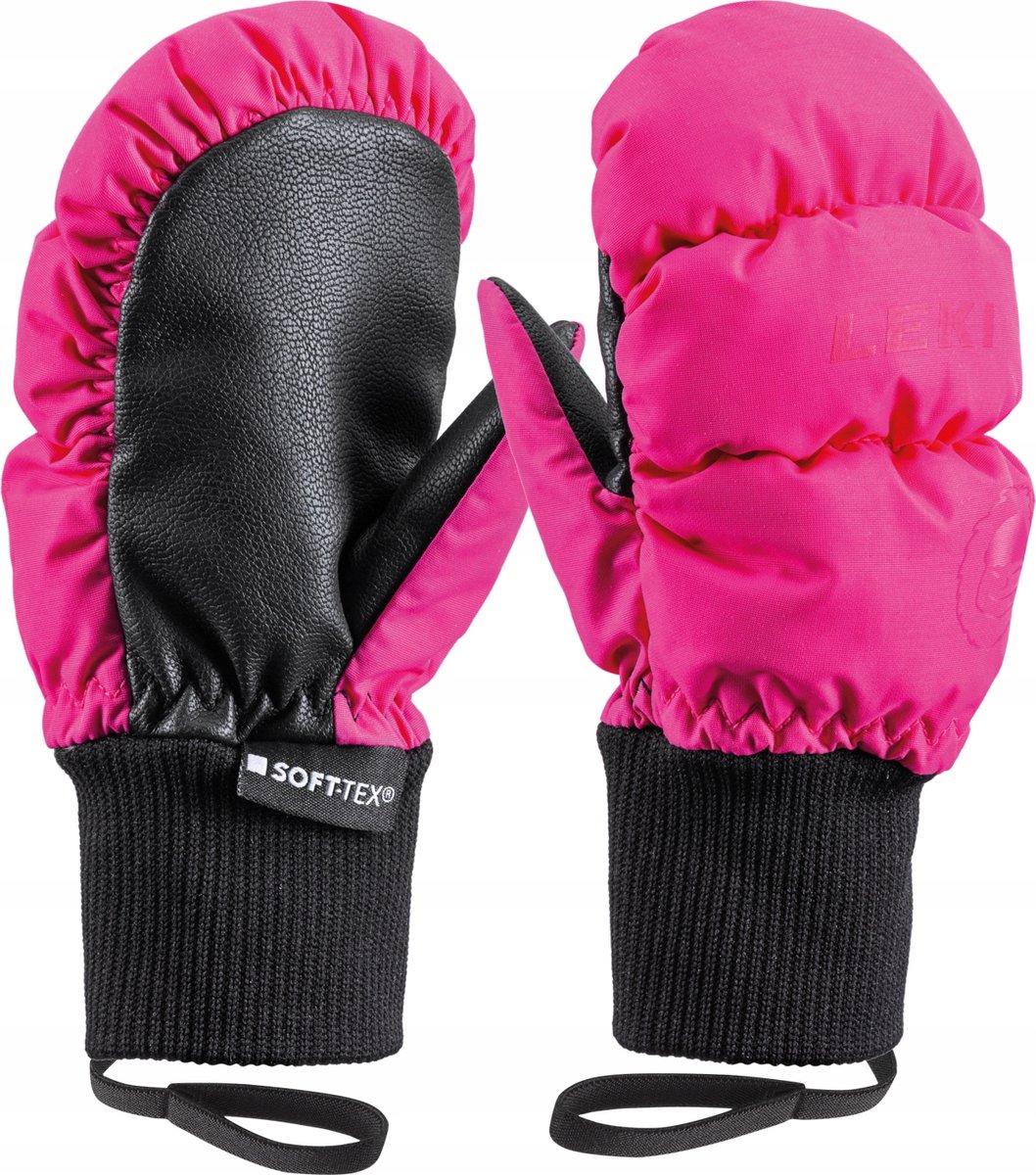 LEKI Little Eskimo Mitt Kinderwant – Warme Winterwant Roze