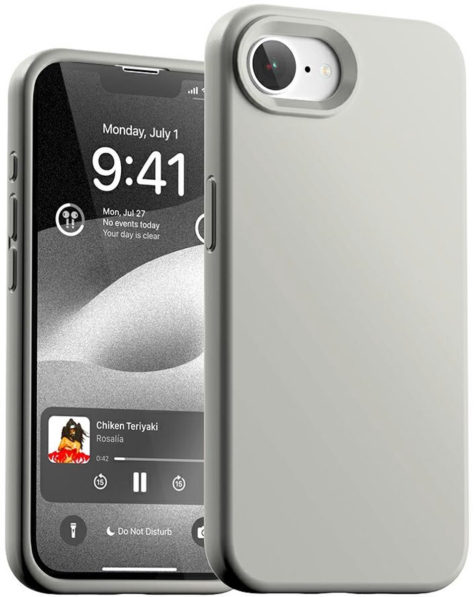 Mercury Siliconen Hoesje Voor Iphone 16E Beschermende Hoesje Flexibel