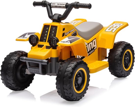 HOMCOM Elektrische Quad Voor Kids – 6V, Vooruit/achteruit, 2,5 Km/u, Geschikt Voor 1,5–3 Jaar, Roze