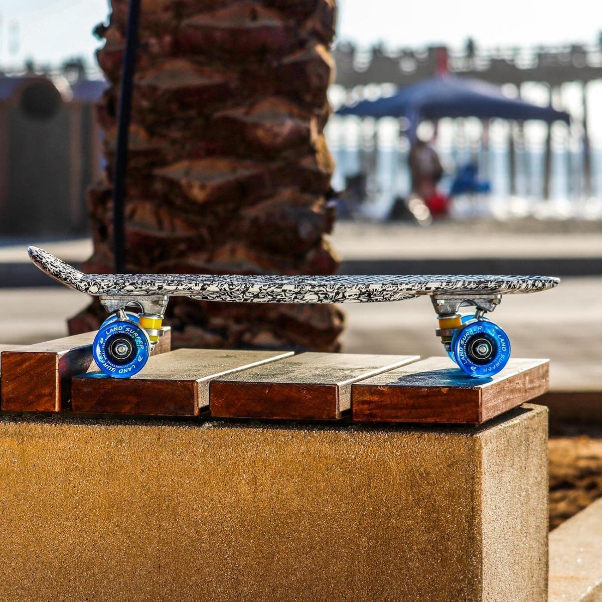 22 Inch Penny Board Cruiser Skateboard voor Volwassenen en Kinderen Geschikt voor Straat en Skatepark met Tas en LED Wiel Opties Zwart