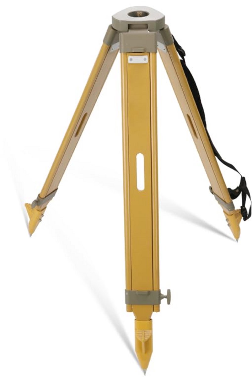 Houten Landmeetkundige Statief - Heavy-Duty en Verstelbaar voor Total Stations en Theodolieten