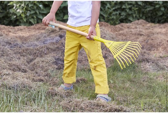 Unyqoos® Grote tuinhark voor kinderen om spelenderwijs te leren tuinieren van Unyqoos — afbeelding 2