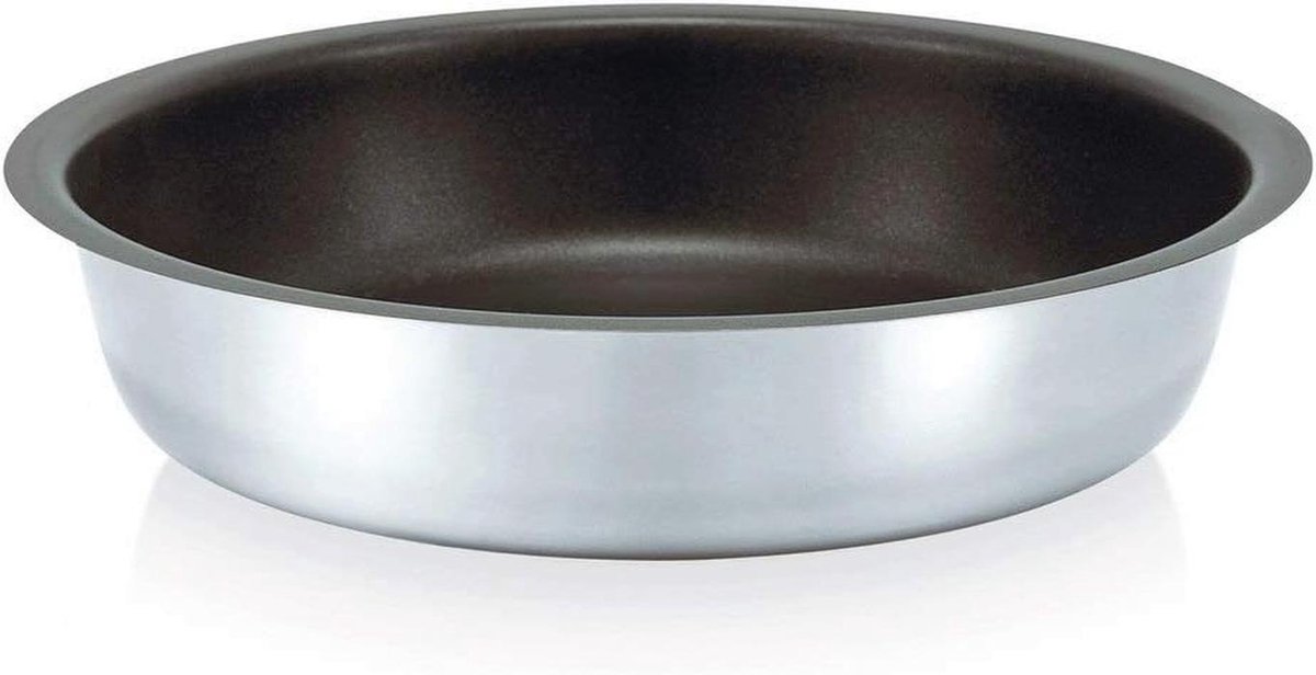 Tarte Tatin Bakblik met Antiaanbaklaag - 28 cm Roestvrij Staal
