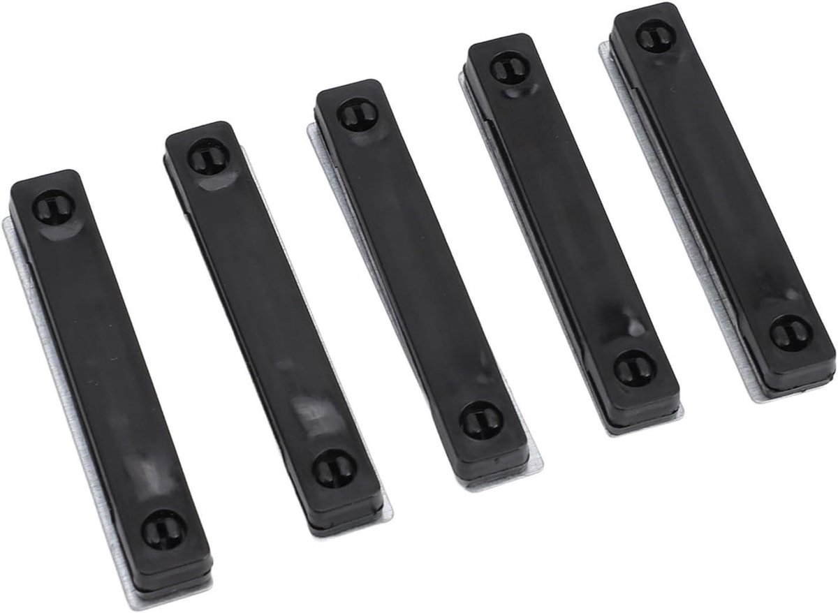 Allecta - Sterke Magnetische Raamschermclips, Bevestigingen met Zelfklevende Achterkant, Gaasschermen voor Babykamers, Verschillende Ramen Geschikt.