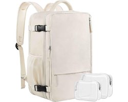 Grote Reisrugzak voor Dames - 40L Capaciteit, Laptop Rugzak voor Casual Gebruik