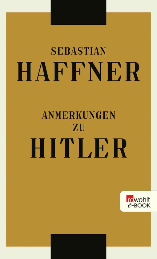 Anmerkungen zu Hitler - cover