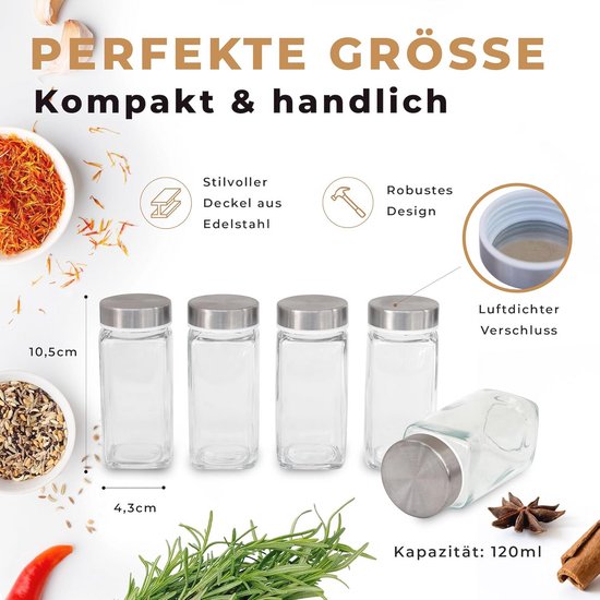 Theetableau gevuld met 6 blikjes losse thee - Peeze