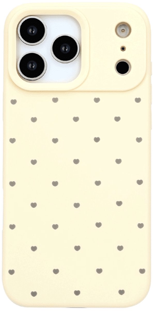 Casemania - Backcover hoesje - Silicone - iPhone 17 Pro - Geel