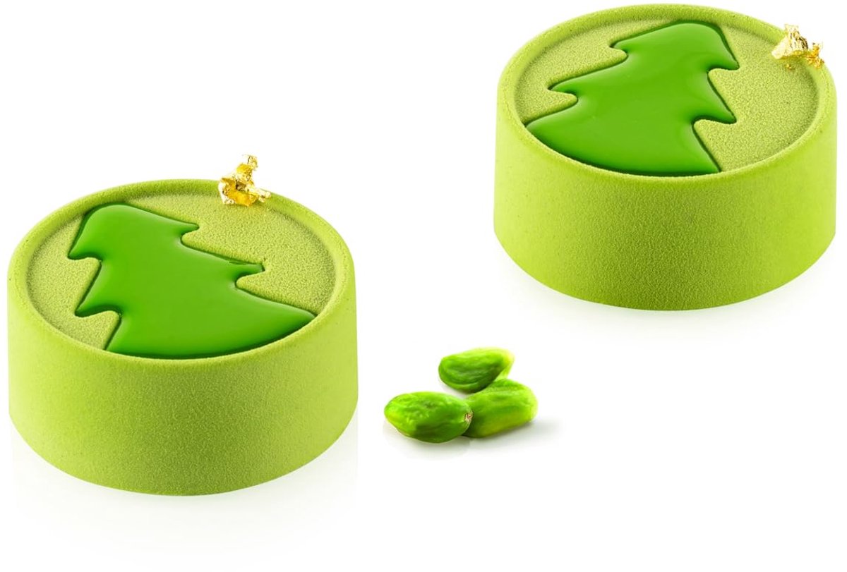 Unyqoos® Siliconen Bakvorm voor Winterse Monoporties - Hittebestendig en Ruimtebesparend