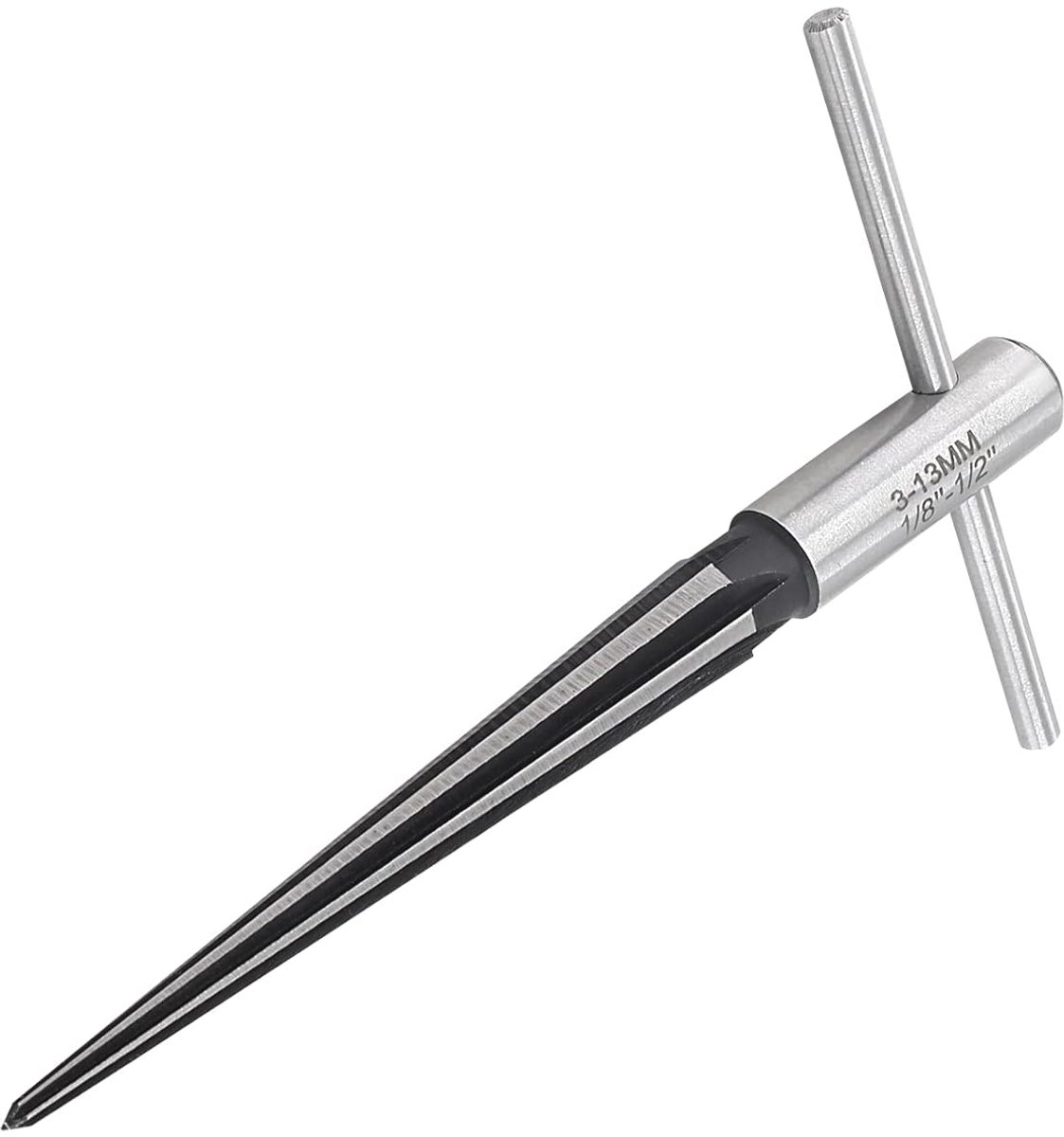 Conische ruimer met T-greep van 3-13 mm voor timmerman en luthier