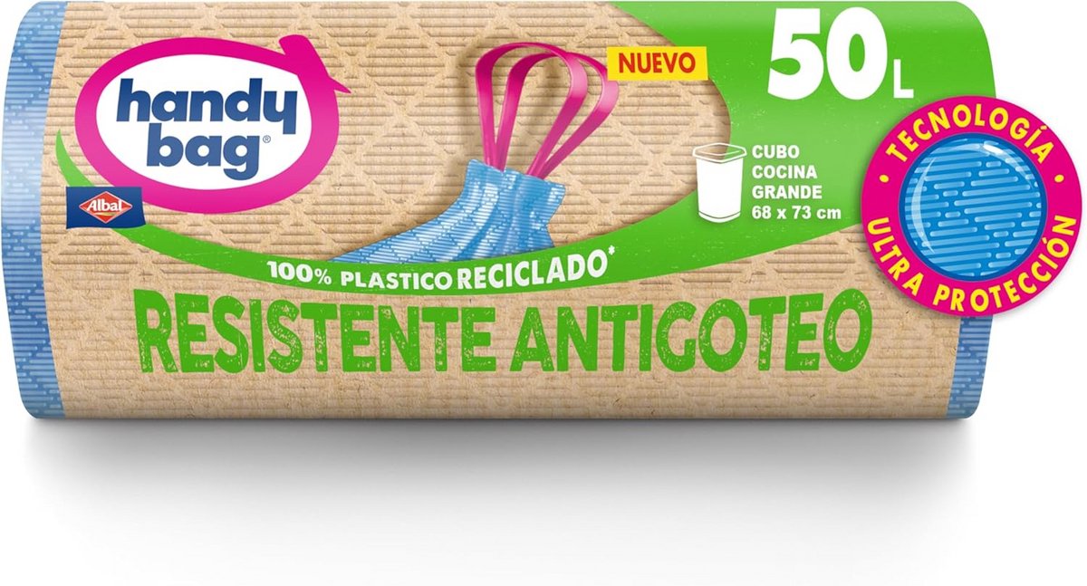 Lekvrije Vuilniszakken 50L - Duurzaam en Gerecycled