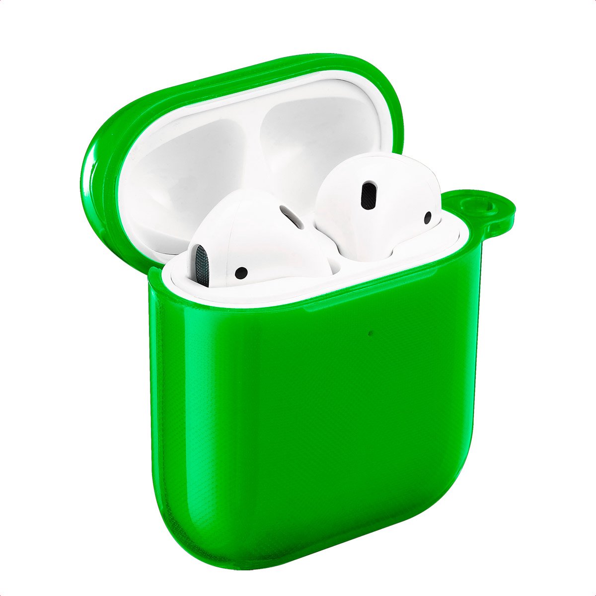 imoshion Neon Case - Hoesje geschikt voor AirPods 1 / 2 - Groen