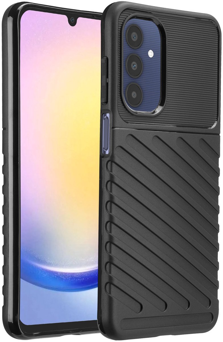 imoshion Hoesje - Geschikt voor Samsung Galaxy A26 - Thunder Backcover - Zwart