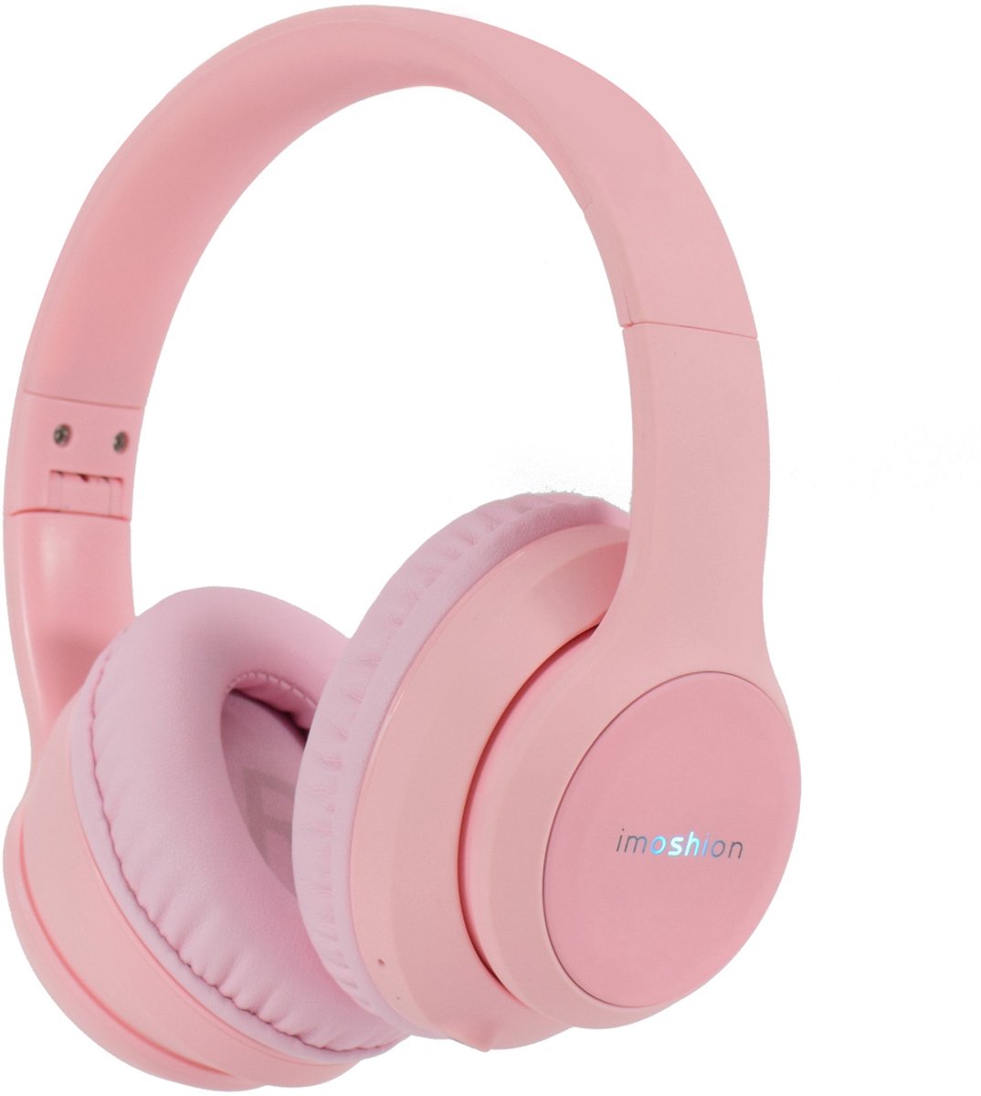 iMoshion Bluetooth Koptelefoon Kinderen Met Led Verlichting - Kinder Koptelefoon - Kinder Hoofdtelefoon Over Ear - Kindvriendelijk - Roze - Schoencadeautjes Sinterklaas
