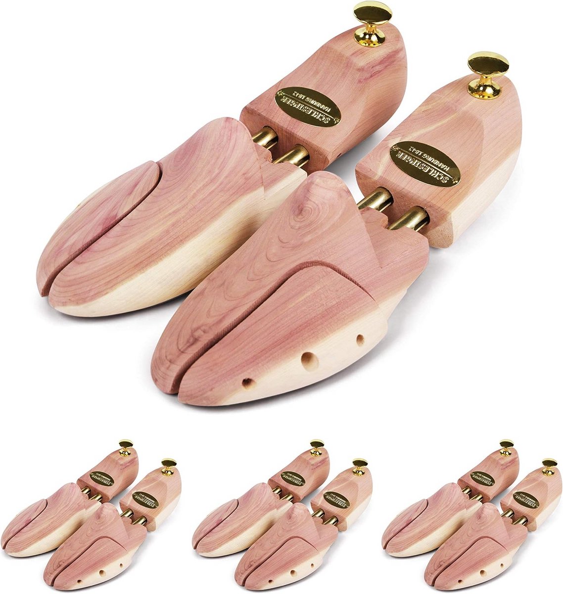 Premium Schoenspanners voor Herenschoenen van Fijn Cederhout - Maat 35-52