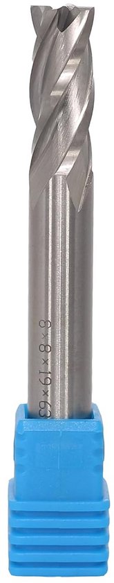 Aexit 34mm C-Utting Dia HSS Recht boorgat 4 Fluiten Frees